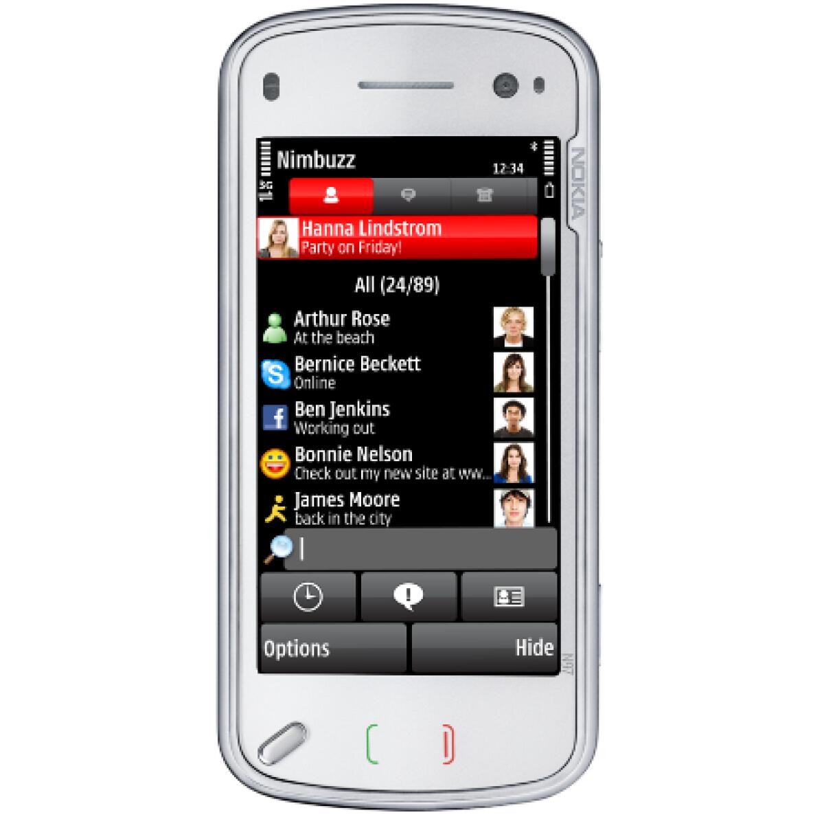 Nimbuzz: update v2.3 per Symbian - 