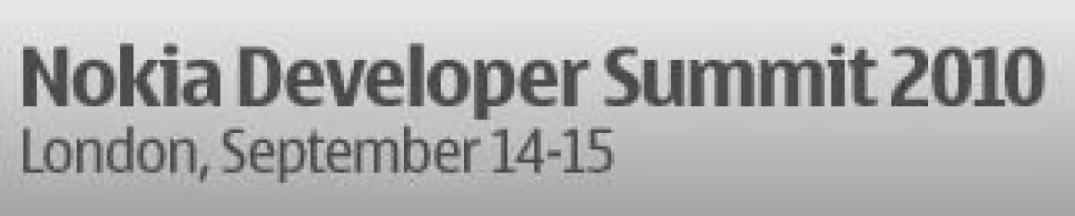 Nokia Developer Summit 2010 e Nokia World a Londra in Settembre - 
