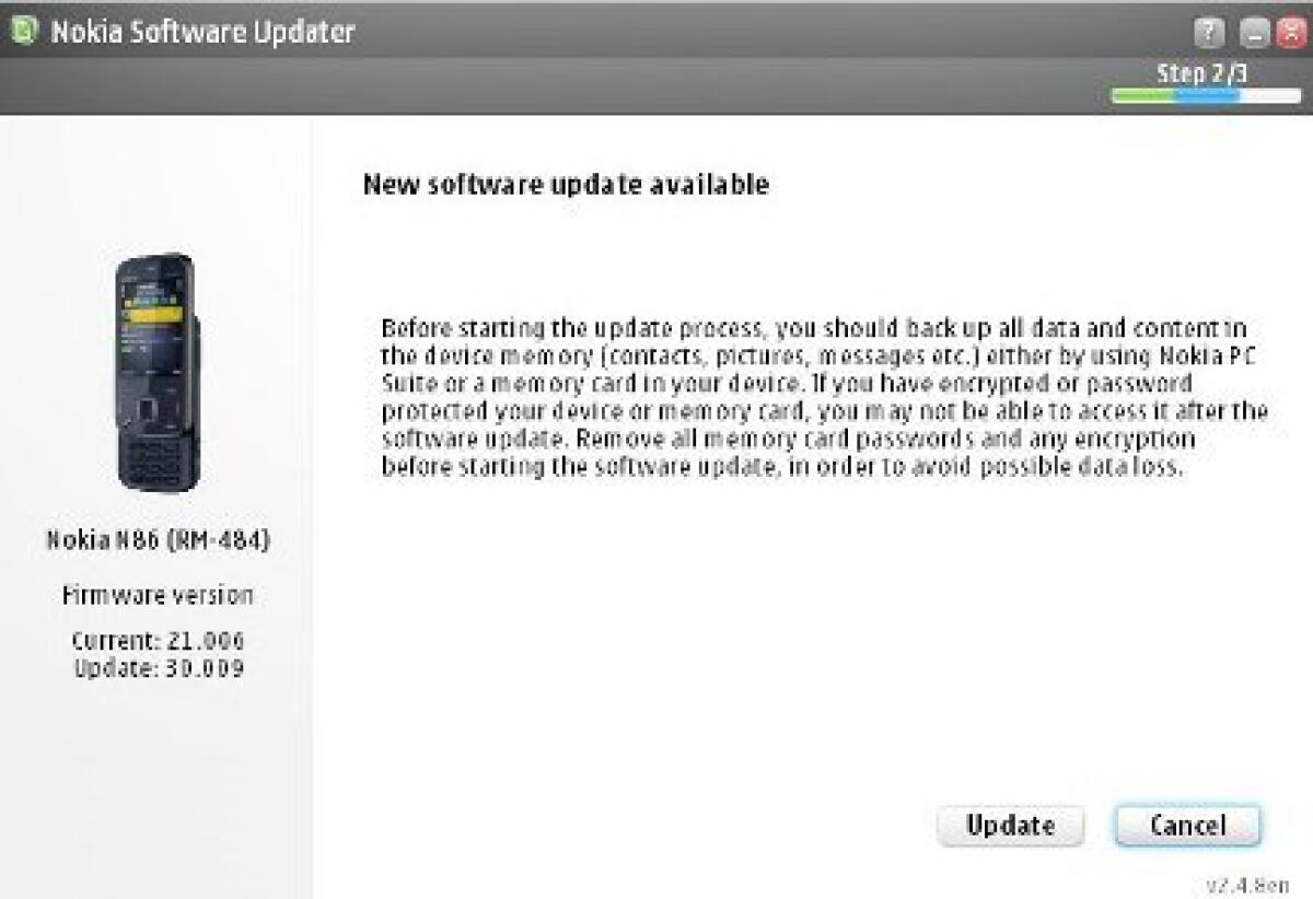 Nokia N86: disponibile firmware v30.009 con navigazione satellitare gratis! - 
