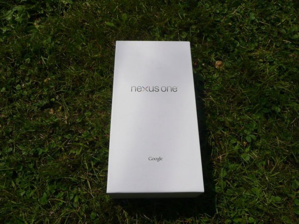 Google Nexus One: unboxing e prime impressioni - 
