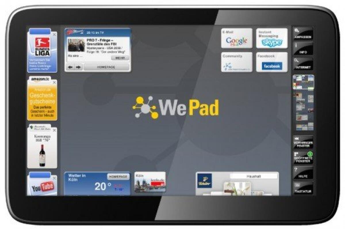 WePad: nuovo tablet con Android OS [+Video] - 