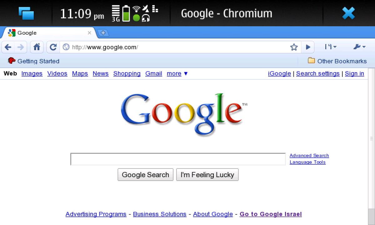 Google Chrome arriva su Nokia N900 e Maemo - 