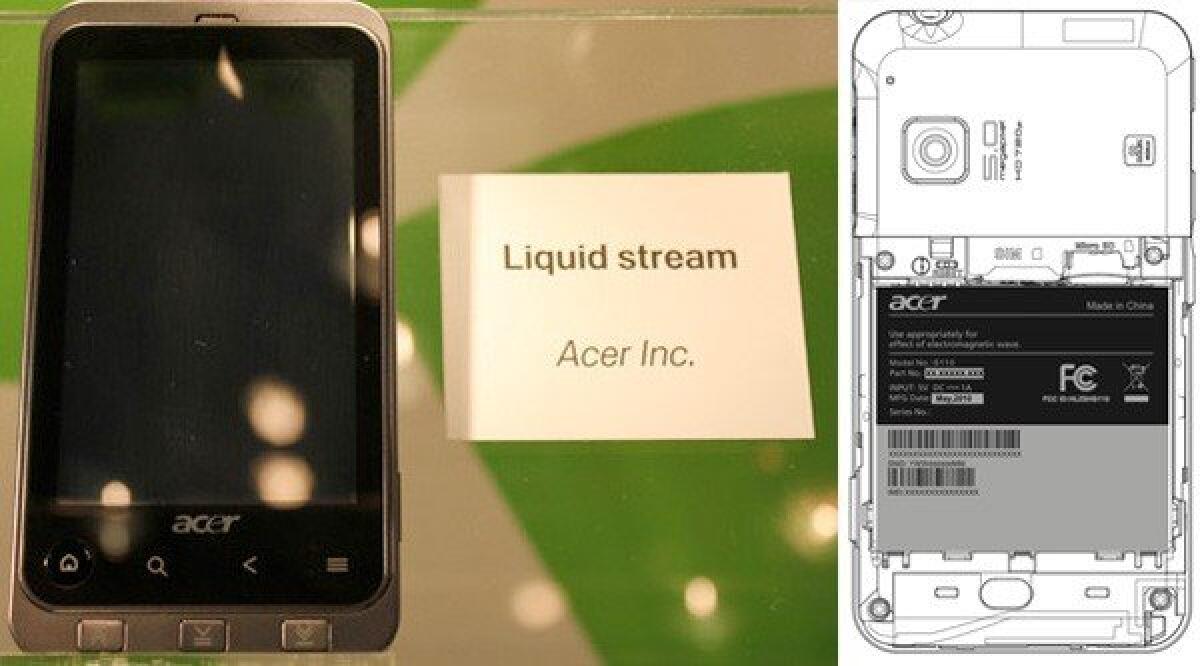 Acer Liquid Stream: Android 2.1, 720p, 5MP - 