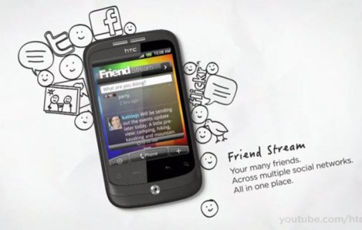 HTC Wildfire: video promozionale - 