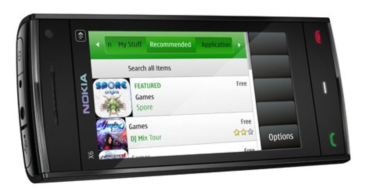 Nokia: annunciato X6 in versione 8GB - 