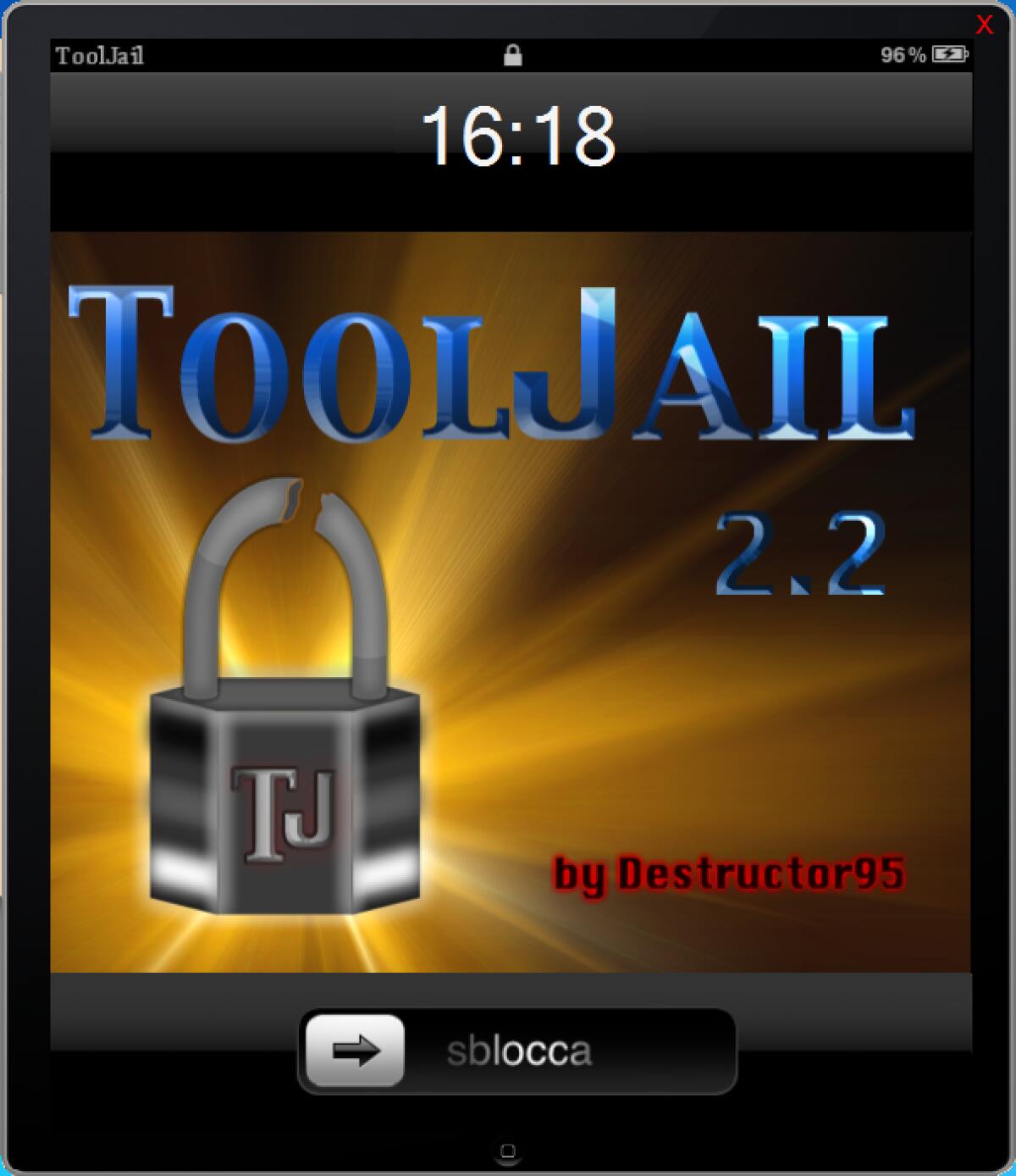 Guida Jailbreak iPhone iPod Touch iPad con ToolJail – Tutte le guide a portata di mano - 