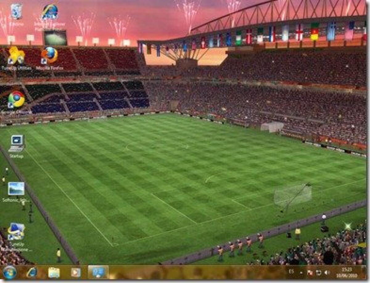 EA SPORTS World Cup: tema per Windows 7 dedicato ai mondiali - 
