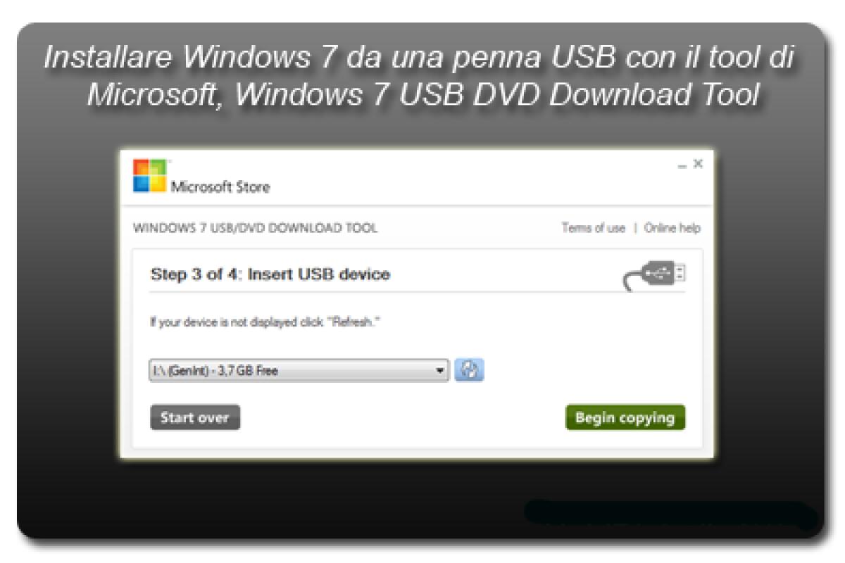 Guida: installare Windows 7 da chiavetta USB o SD Card - 