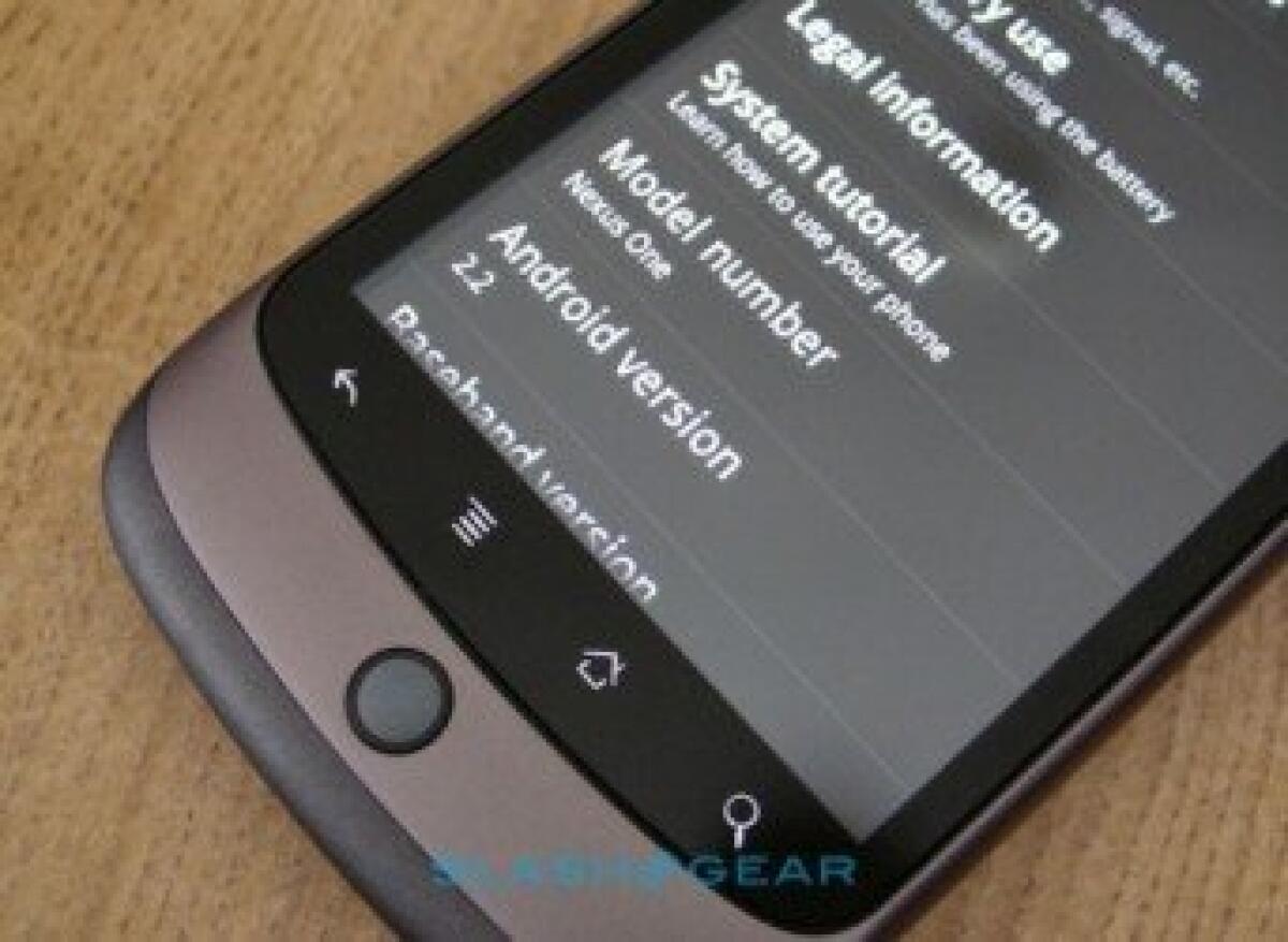Download Froyo 2.2 (FRF83) per Nexus One – Con e senza Root - 