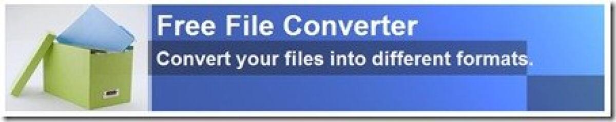 Free File Converter: convertire online qualsiasi tipo di file o documento - 