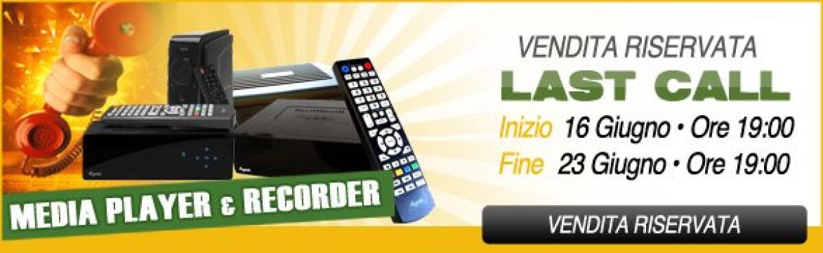 LAST CALL YOUBUY: fino a 76€ di sconto su MediaPlayer - 