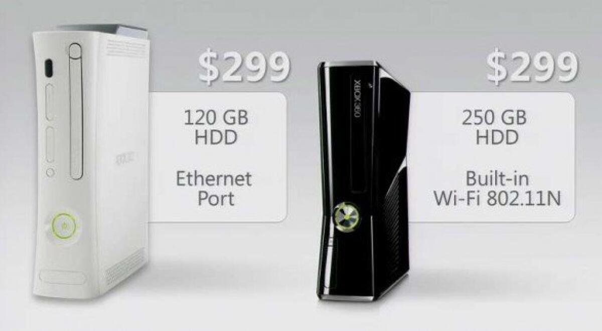 Microsoft: ecco la nuova Xbox360 – 250GB e WiFi - 