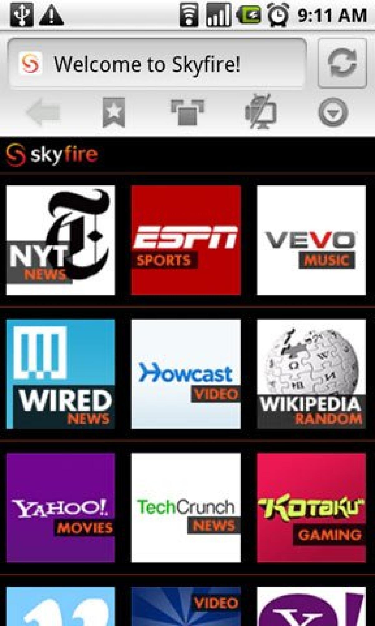 Guida: guardare le partite dei mondiali in streaming su Android con SkyFire - 