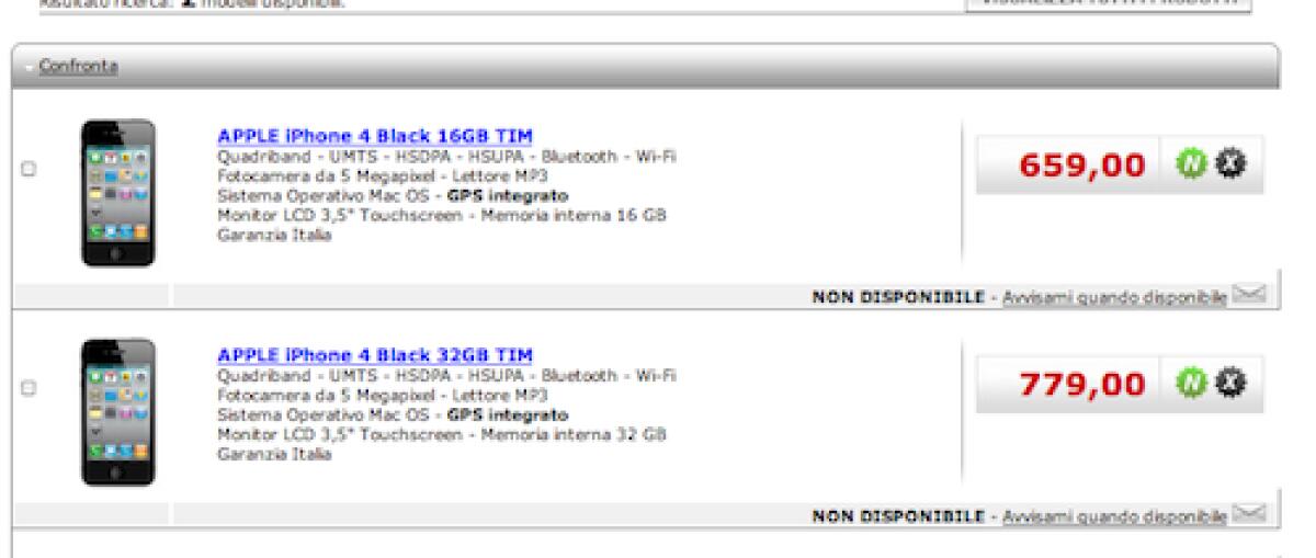 iPhone 4 anche da Mediaworld - 