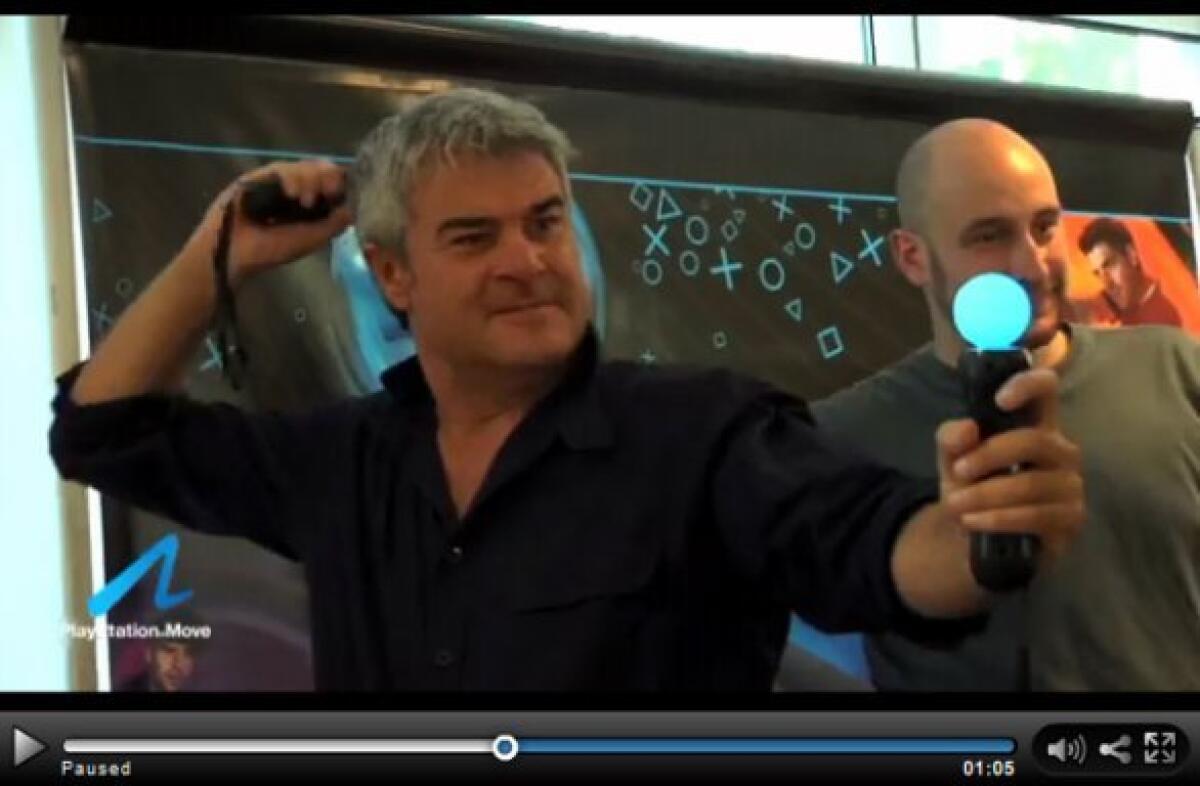 PlayStation Move: video dimostrativo con Pino Insegno - 