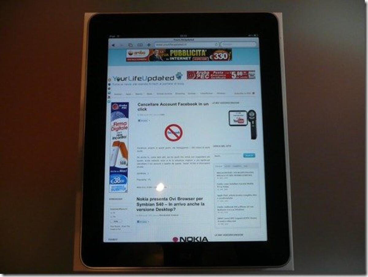 Apple iPad: recensione, foto e unboxing by YourLifeUpdated - 