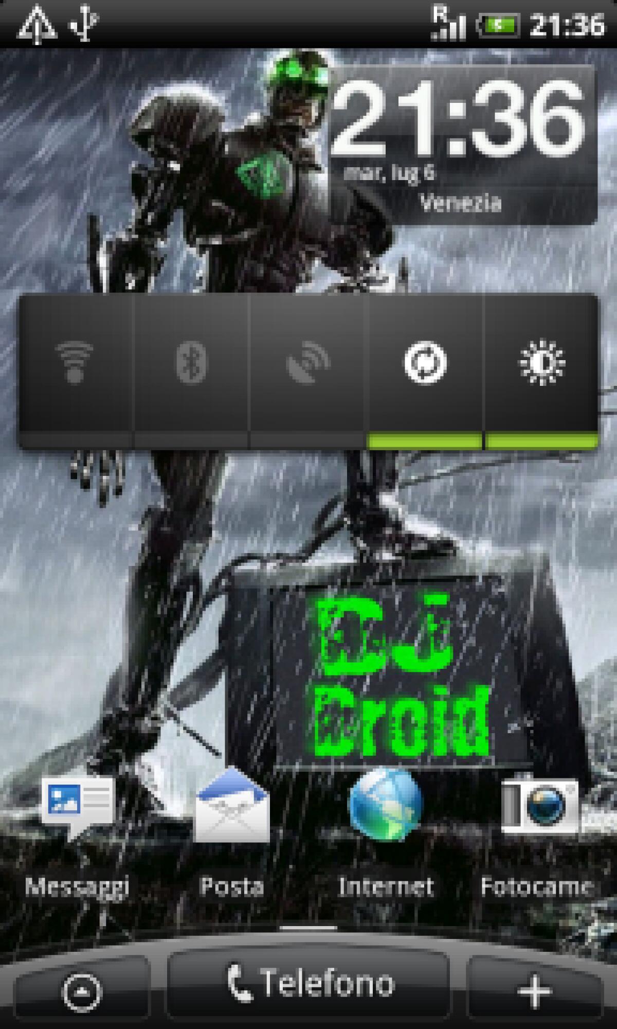Android Froyo 2.2 per HTC Desire: download DJ Droid v1.0 R1 Beta con video a 720p [Guida Installazione] - 
