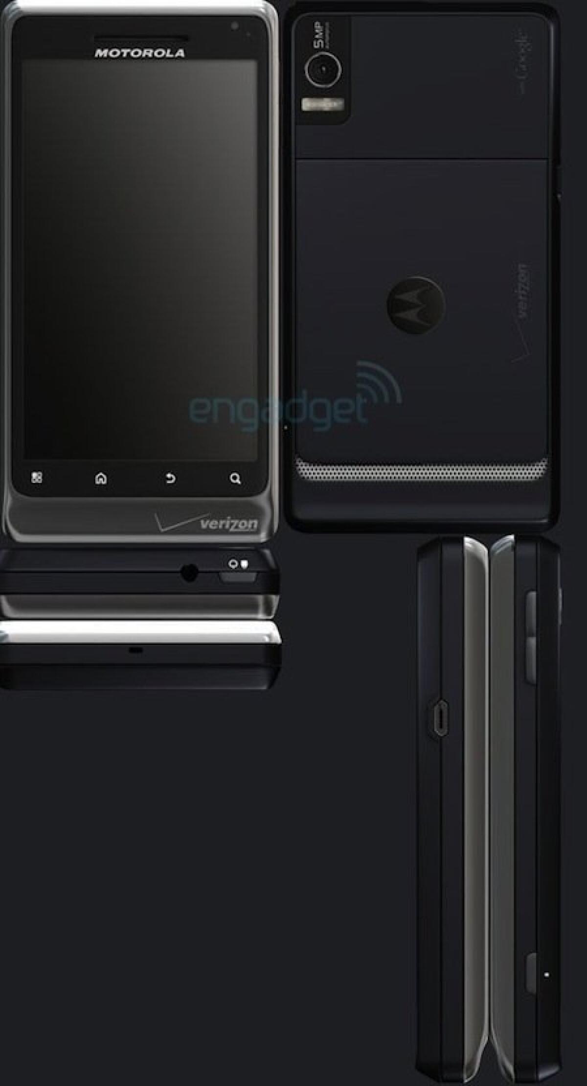 Motorola Droid 2: primo rendering ufficiale - 