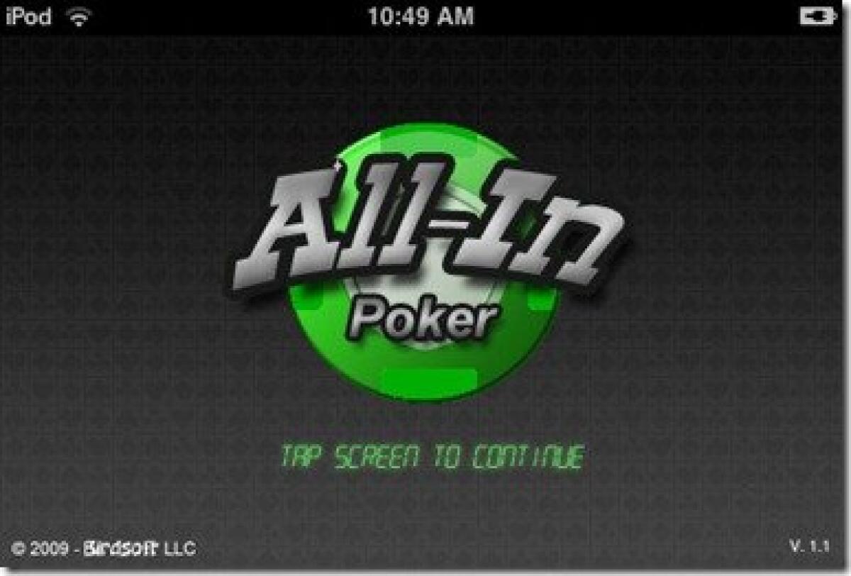 All In Poker: non solo texas Holdem – Poker per iPhone ed iPod Touch - 