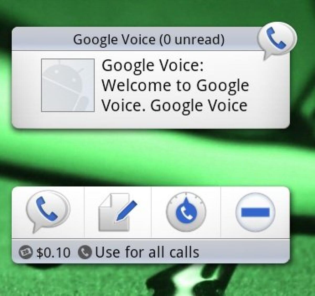Google Voice: arrivano i widget dedicati su Android [+Download] - 