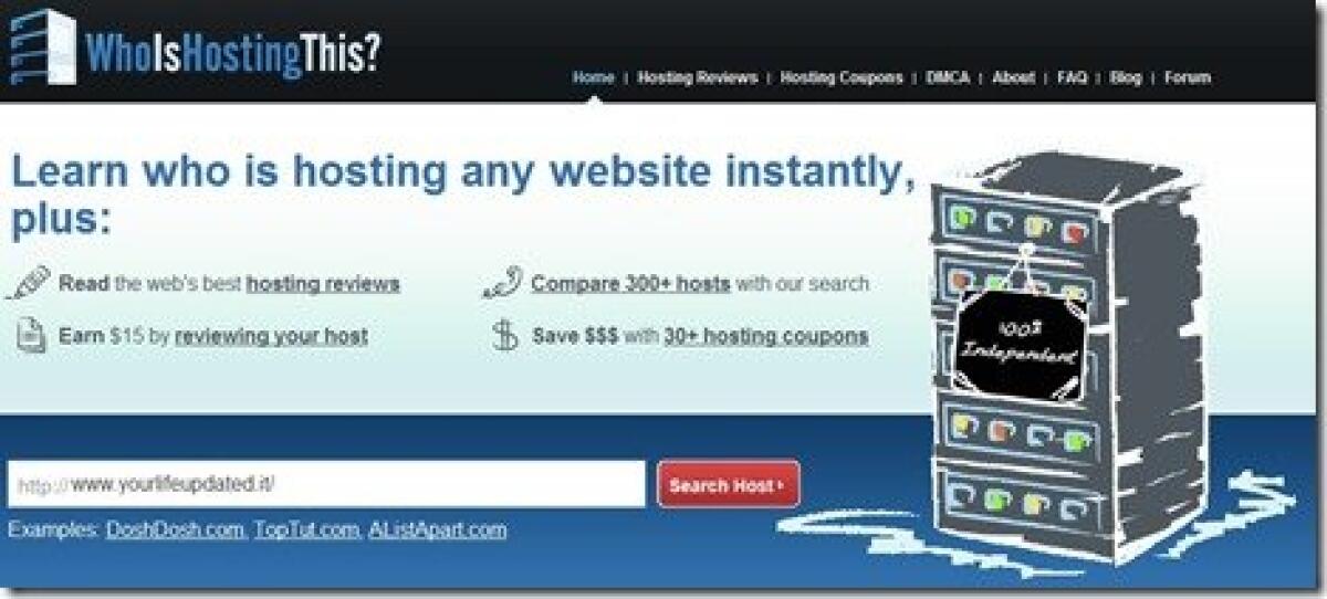 Come scoprire l’hosting di un sito web - 