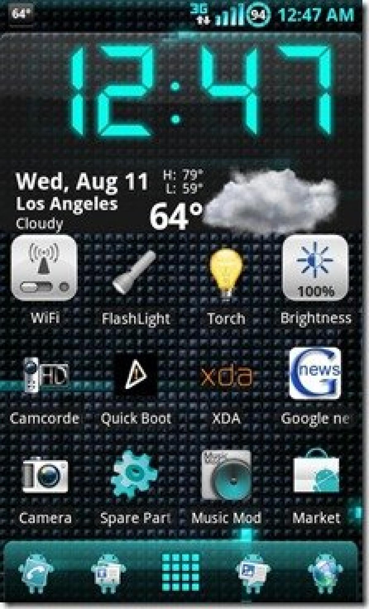 [Firmware Nexus One] MicroMod v1.6, HTC 720p, WM Kernels, TB Alerts, Droid2 Key, Apps2ext - 