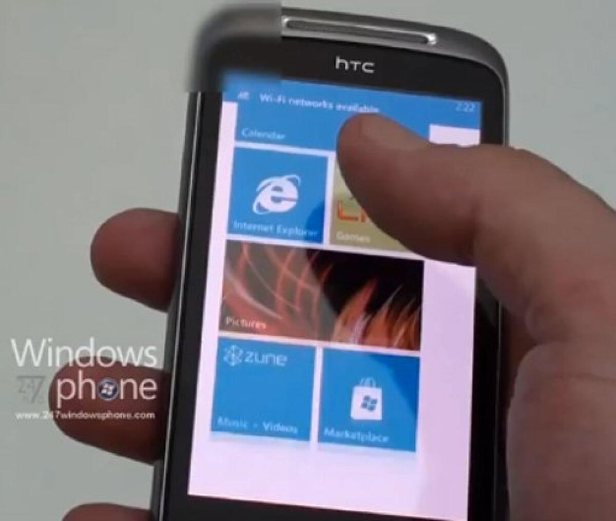 HTC Shubert: il Windows Phone di HTC si mostra in video - 