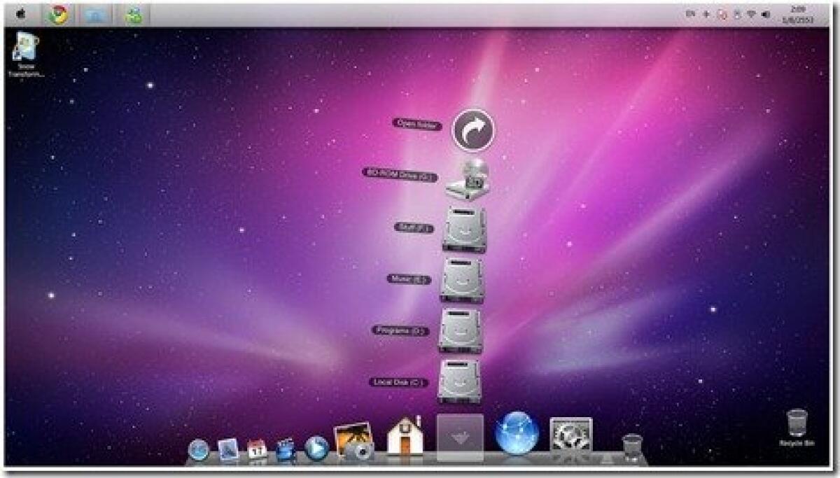 Snow Transformation Pack: trasformare Windows 7 in Mac OS X Leopard - 