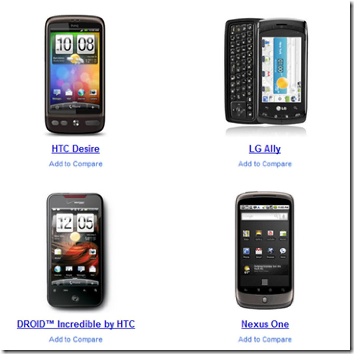 Google Phone Gallery: scegli il tuo telefono con Google - 