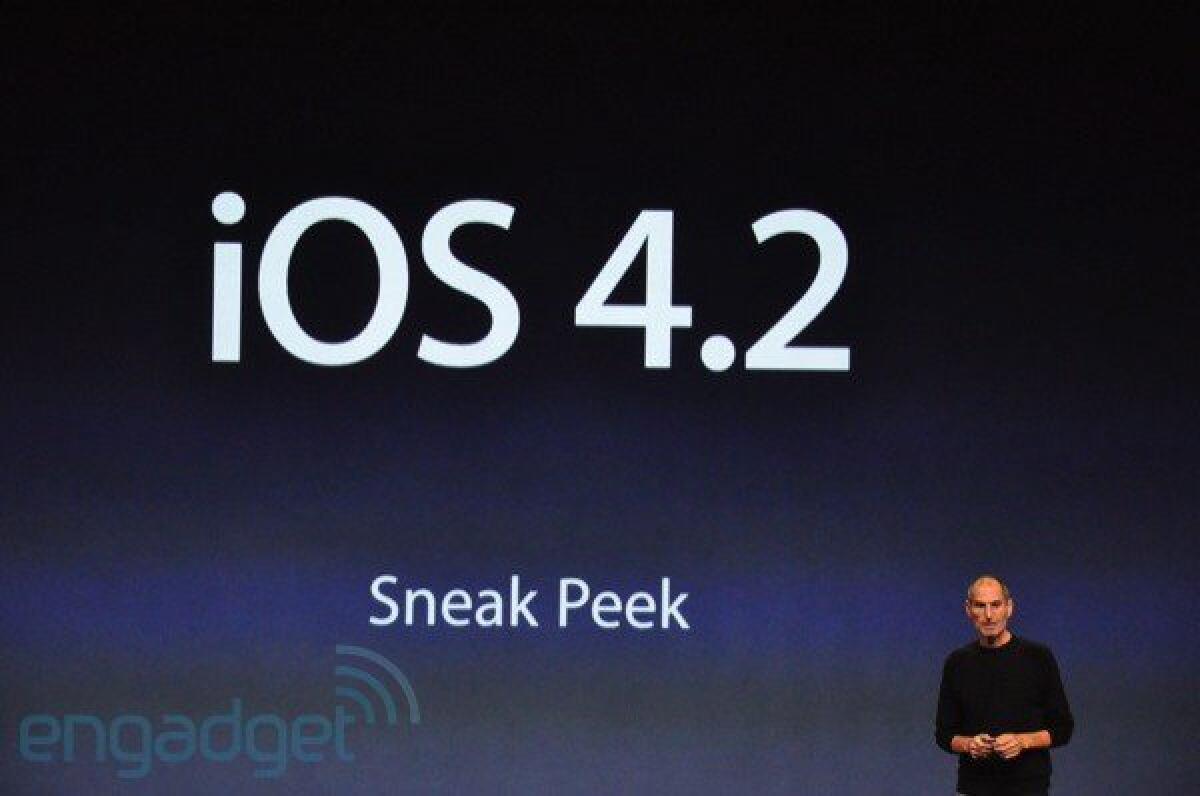 iOS 4.2 arriva a Novembre | Ecco le novità - 