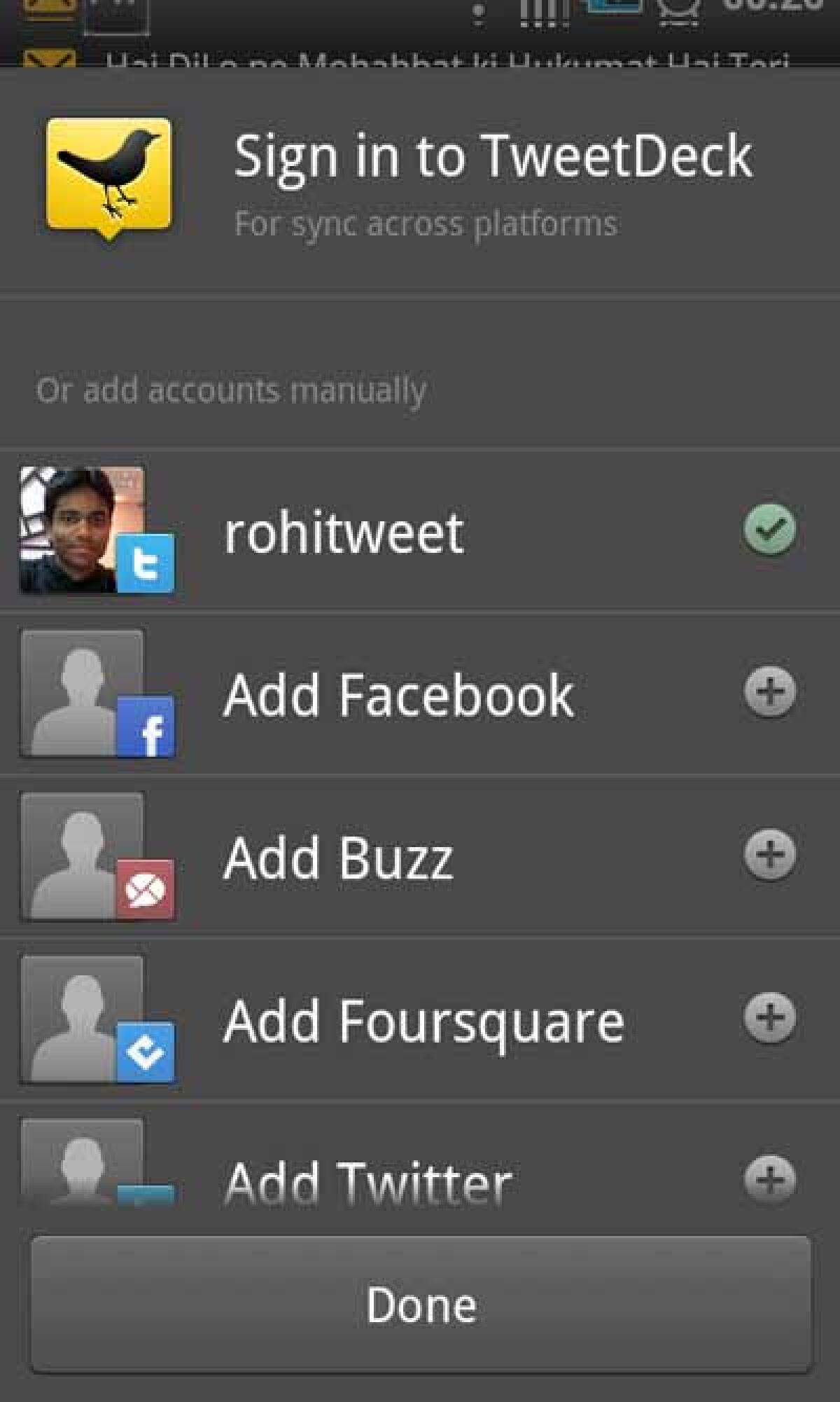 Download TweetDeck per Android v0.9.9 - 