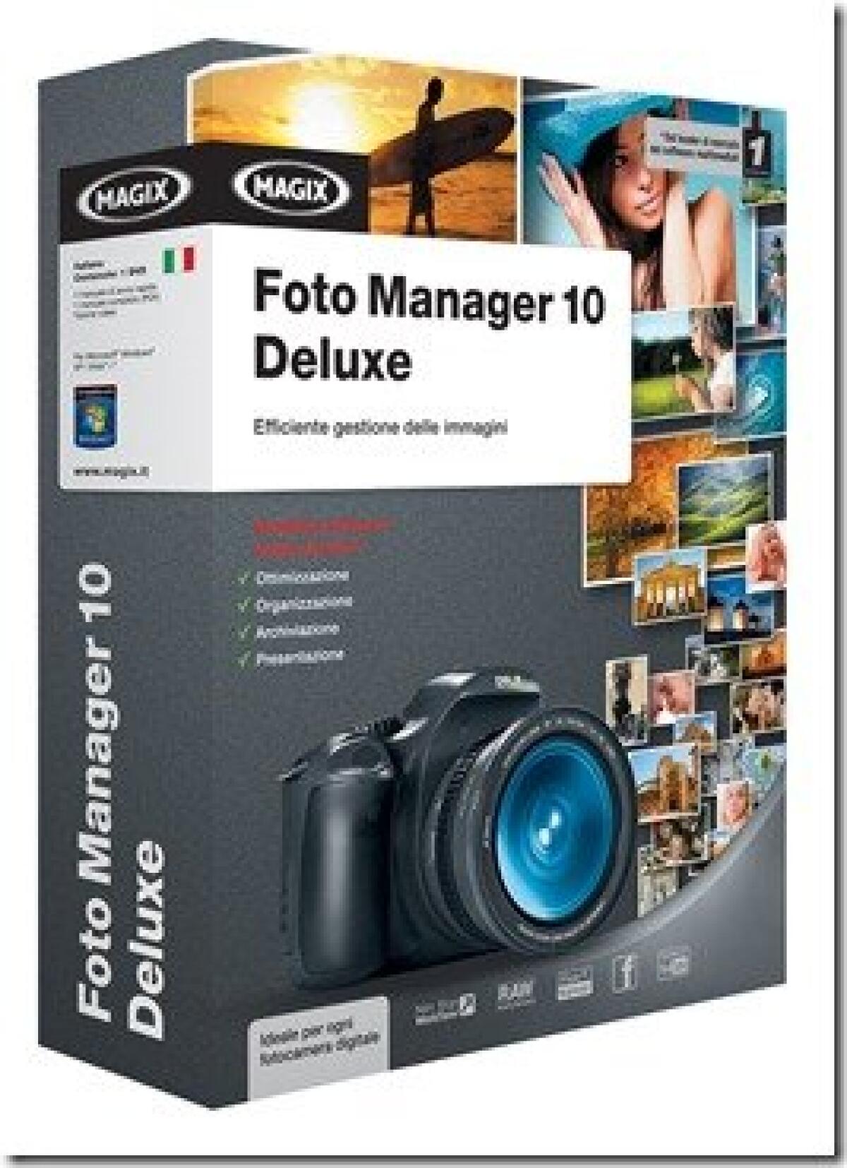 Organizzare e gestire foto sul PC: MAGIX Foto Manager 10 deluxe - 