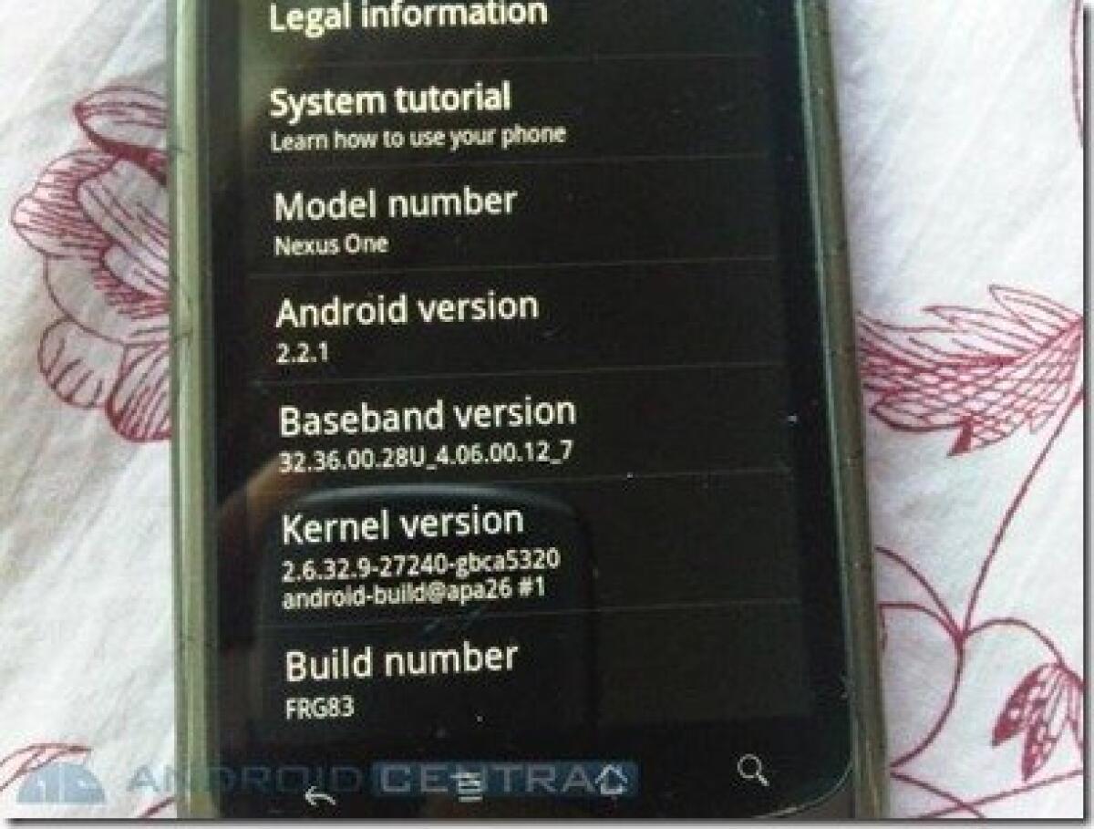 Android 2.2.1 per Google Nexus One: Download e Installazione - 