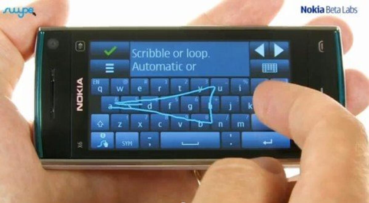 Download Tastiera Swype per Symbian S60 V5 - 