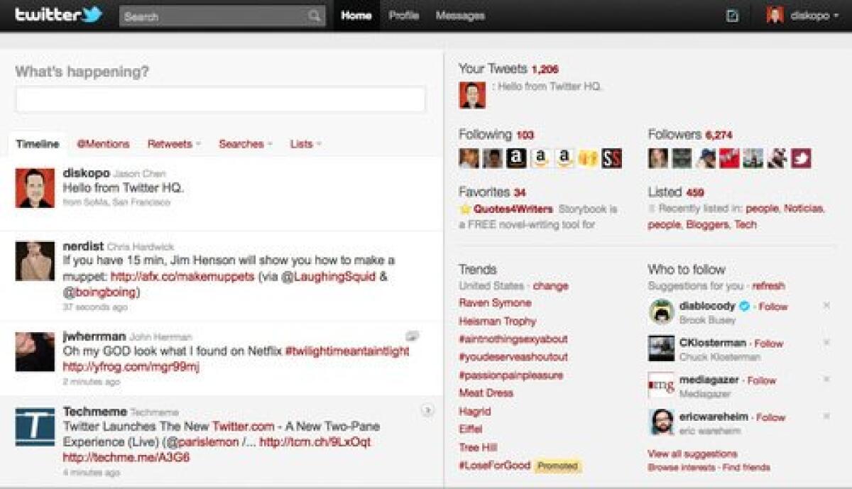 Twitter: in arrivo la nuova interfaccia! - 
