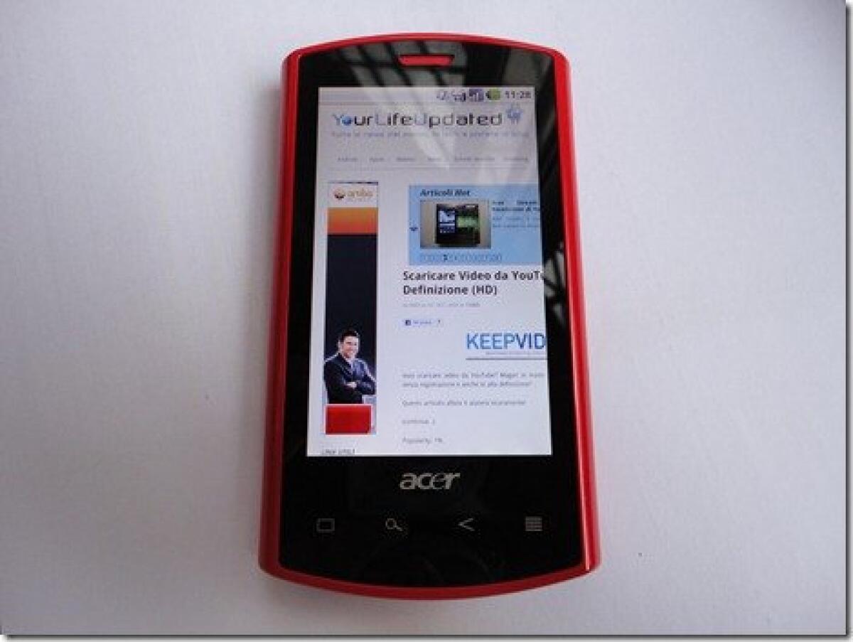 Video Recensione Acer Liquid E Ferrari Edition - 