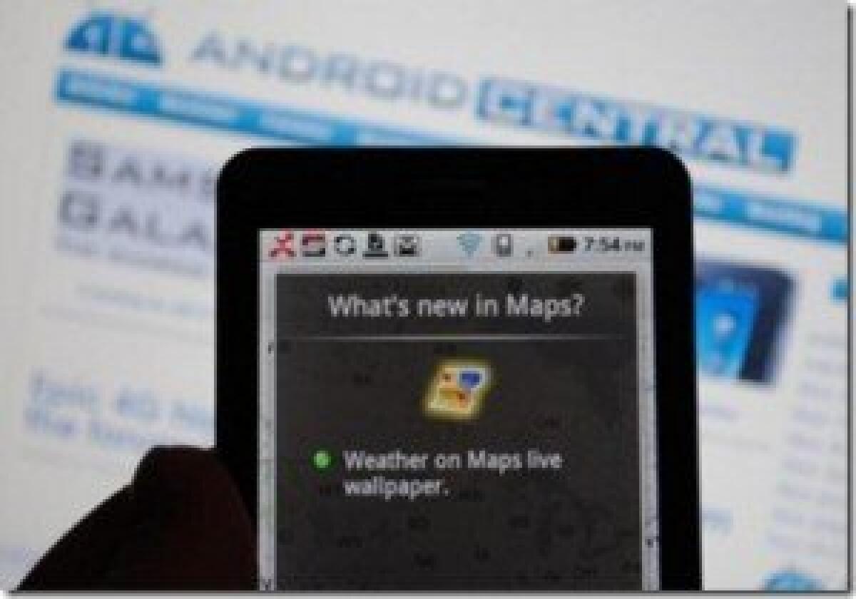 Google Maps per Android: update 4.5.1 e Meteo nel Live Wallpaper - 