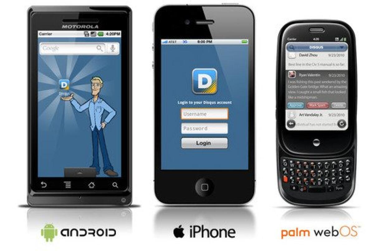Disqus disponibile per Android – Presto anche per iPhone e WebOS - 