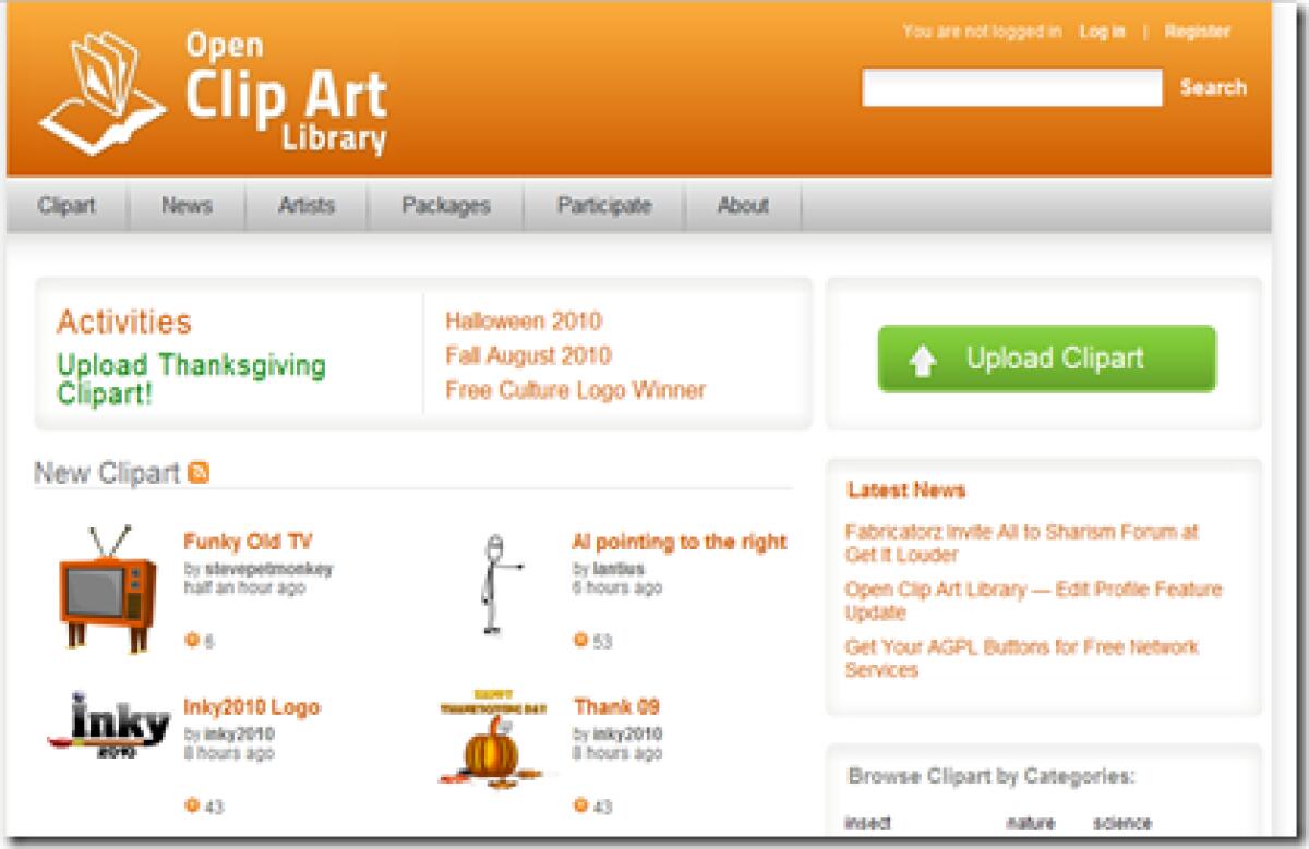 Scaricare ClipArt gratis: OpenClipArt - 