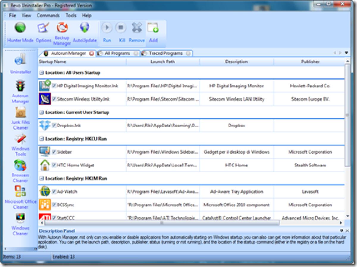 Disinstallare Programmi dal PC: Revo Uninstaller - 