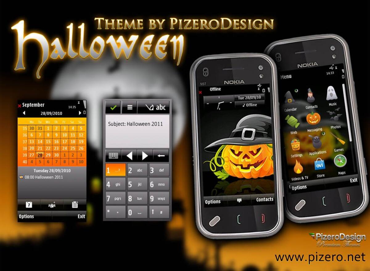 Temi Symbian | Halloween by PiZero - 