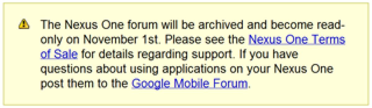 Android | Il Forum ufficiale del Nexus One in sola lettura dal 1 Novembre, in arrivo Nexus Two! - 
