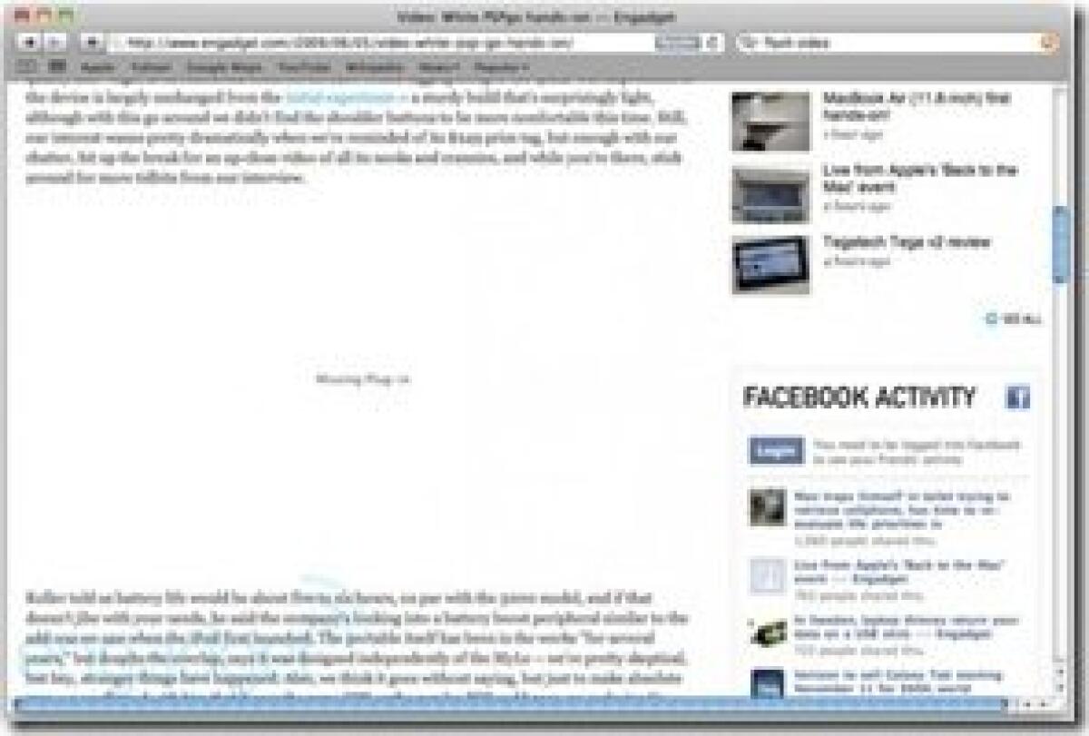 Apple | Il FlashPlayer sul nuovo MacBook Air non sarà pre-installato - 