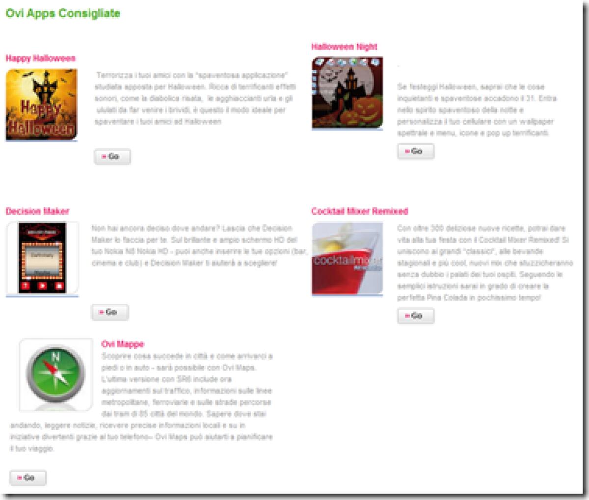 Nokia Ovi Store: i migliori programmi per Oktoberfest, Halloween e Diwali - 