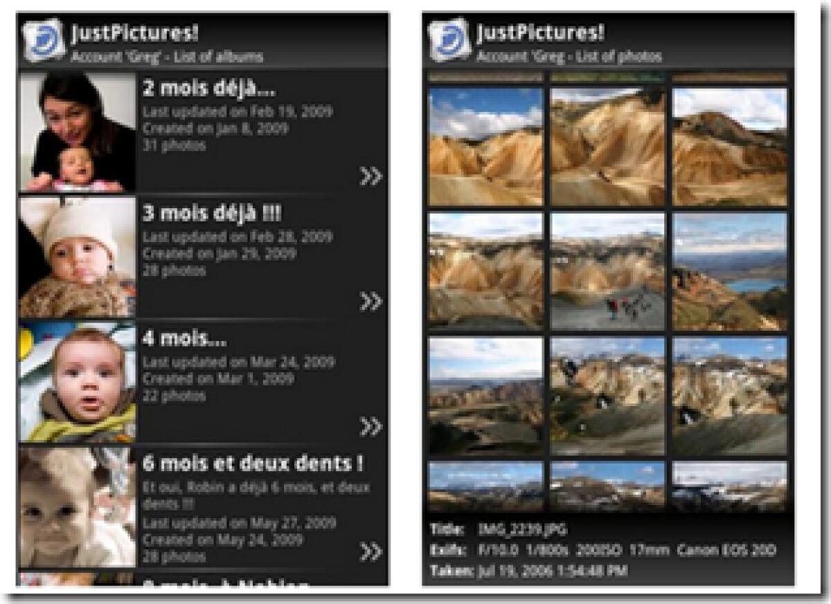 Android App A Day: JustPictures - 