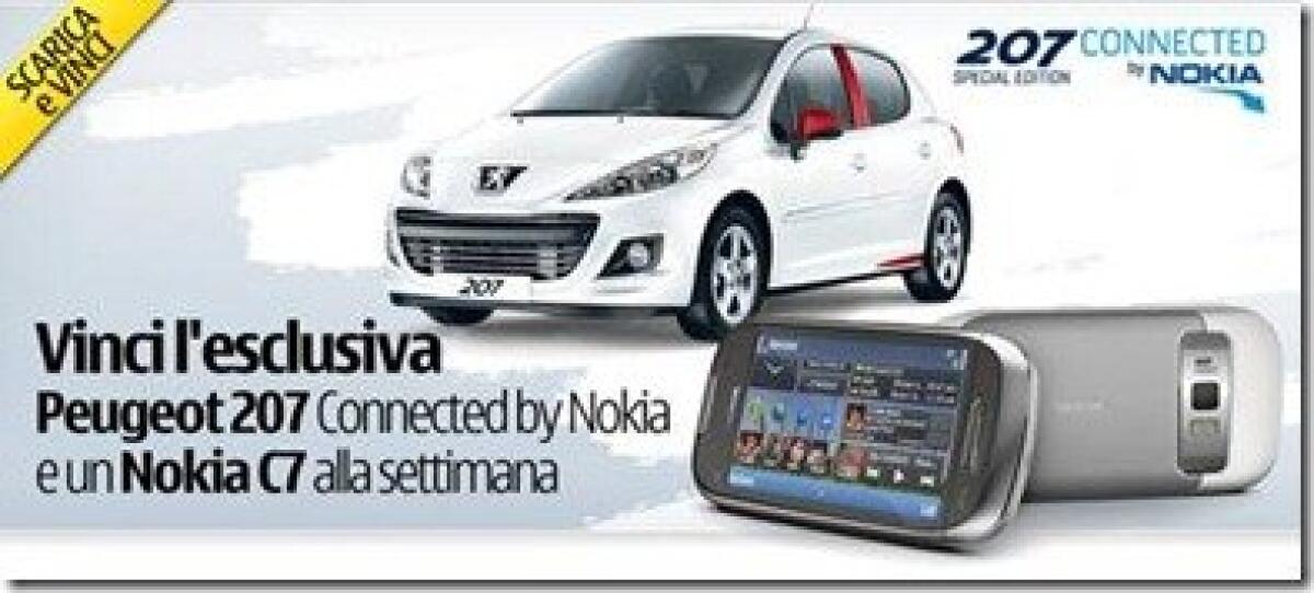 Al via “Nokia regala Peugeot” il nuovo concorso di Nokia Ovi Musica - 