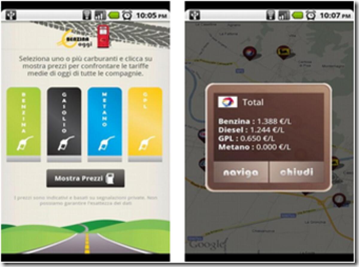 Android App A Day: BenzinaOggi - 