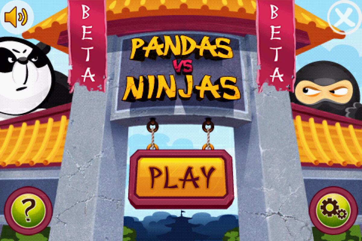 Android App A Day: Pandas vs Ninjas - 