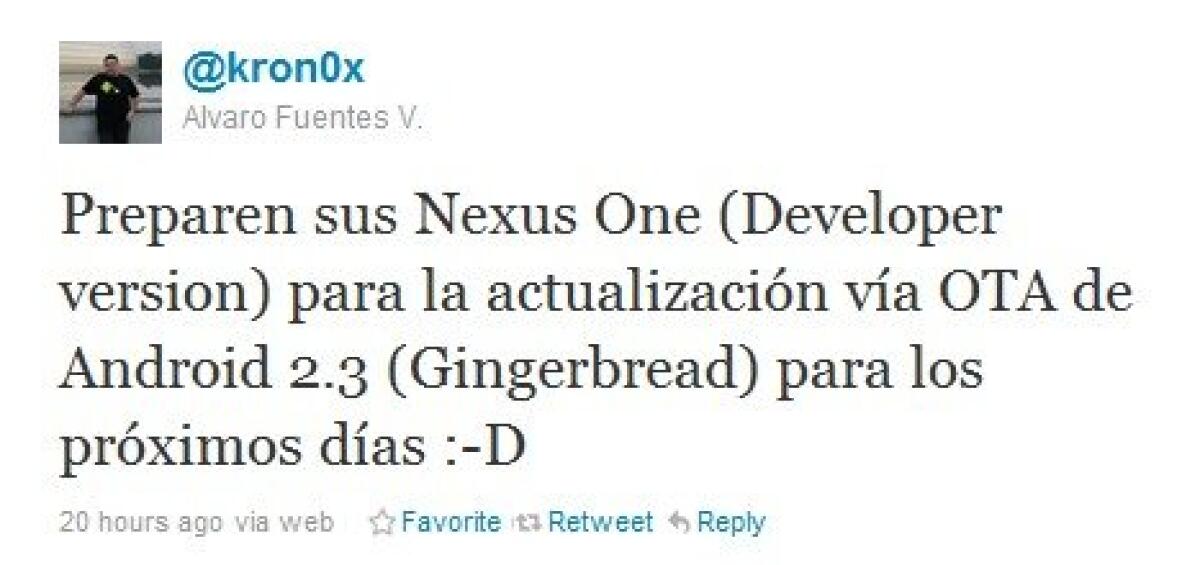 Android 2.3 Gingerbread arriva l’11 Novembre? - 