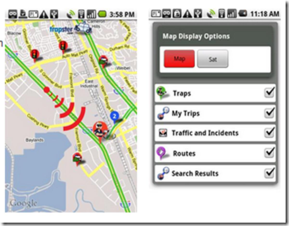 Android App A Day: Trapster - 